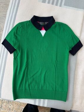 G/FORE Green Polo 100% wool